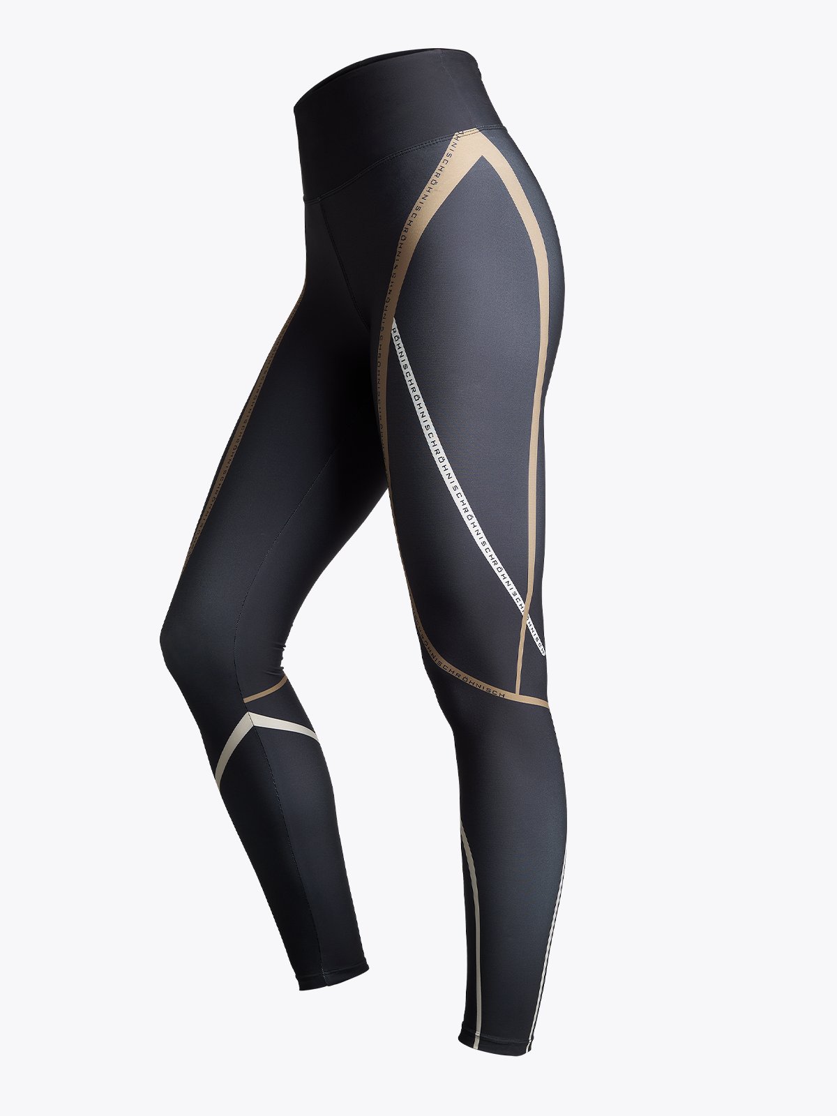 Röhnisch Wilma High Waist Sprint Tights Obsidian Black