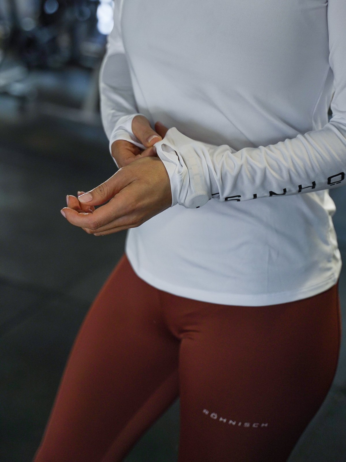 Röhnisch Arc Long Sleeve White