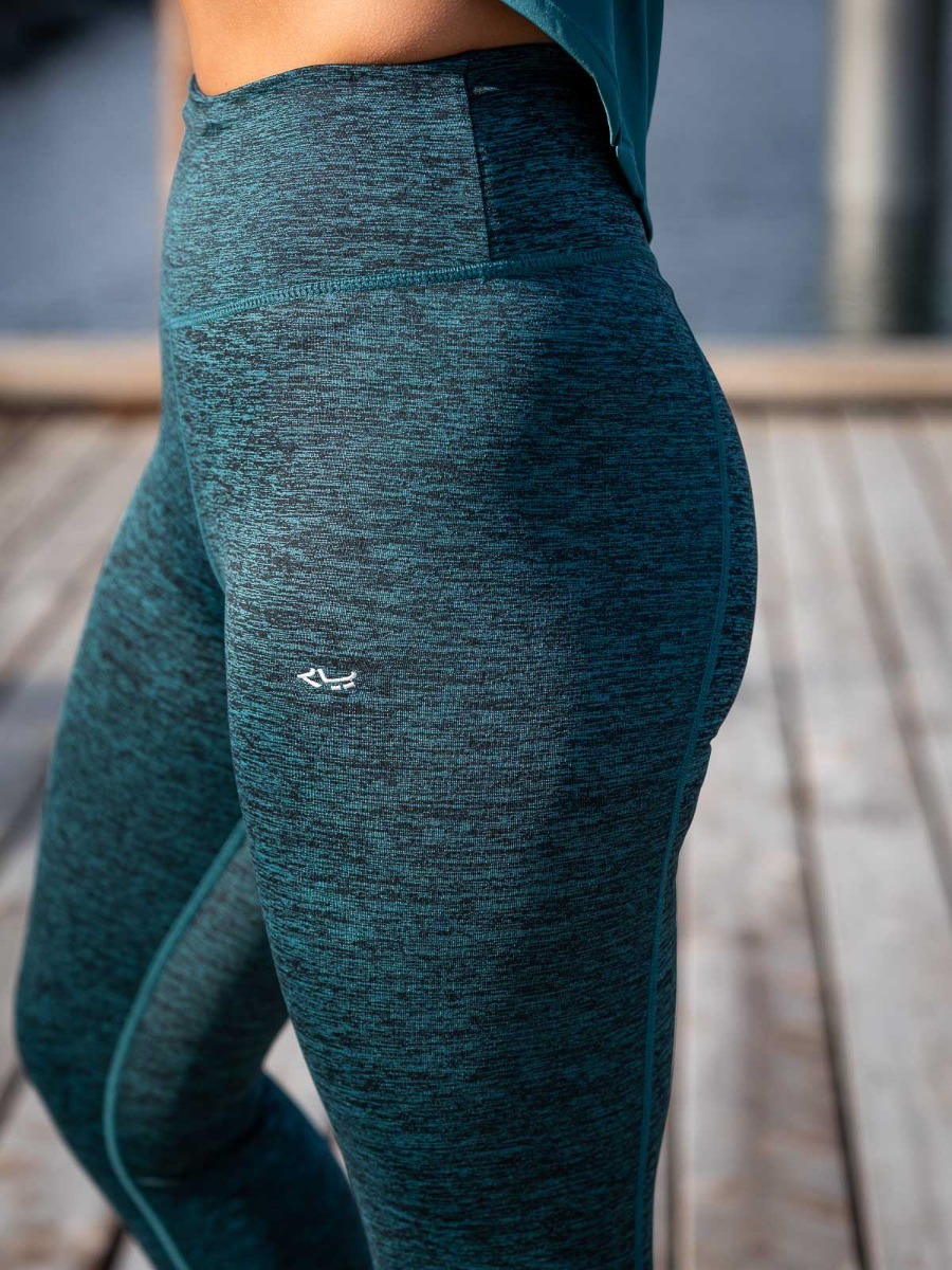 Röhnisch Lasting High Waist Tights Baltic Green