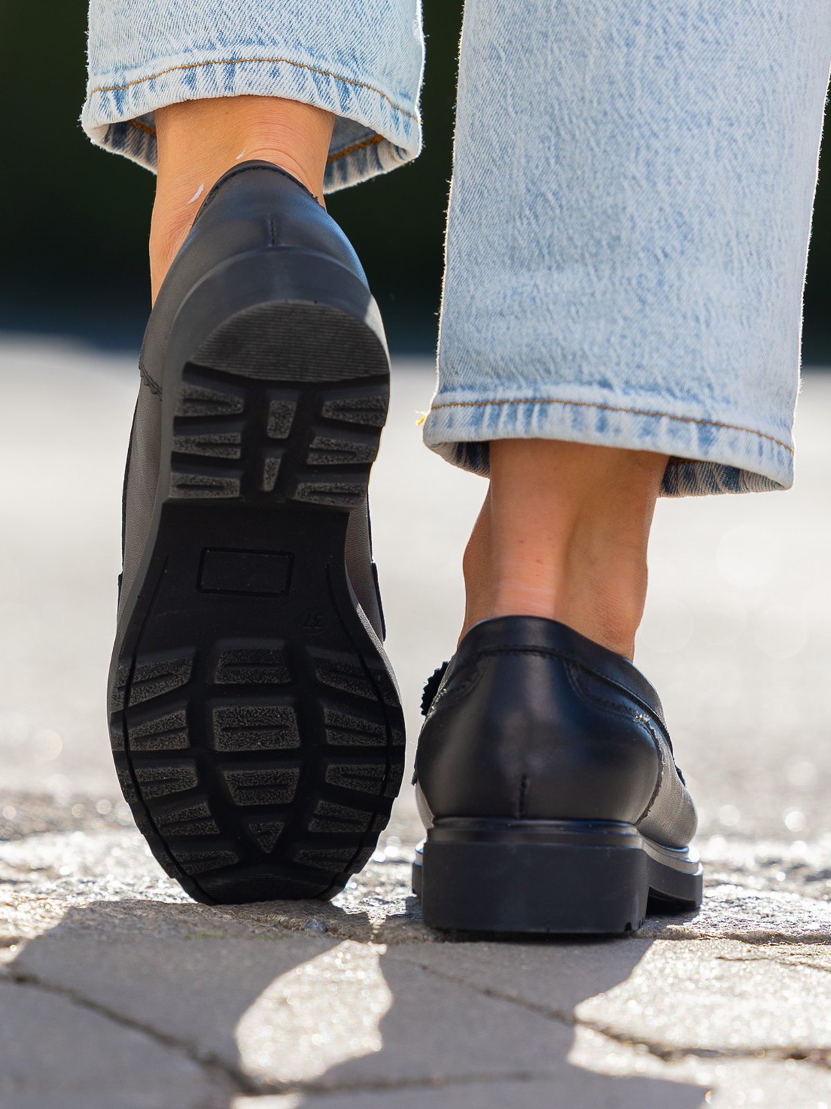 Roberto Rosso Roberto Rosso Sara Leather Loafer Black