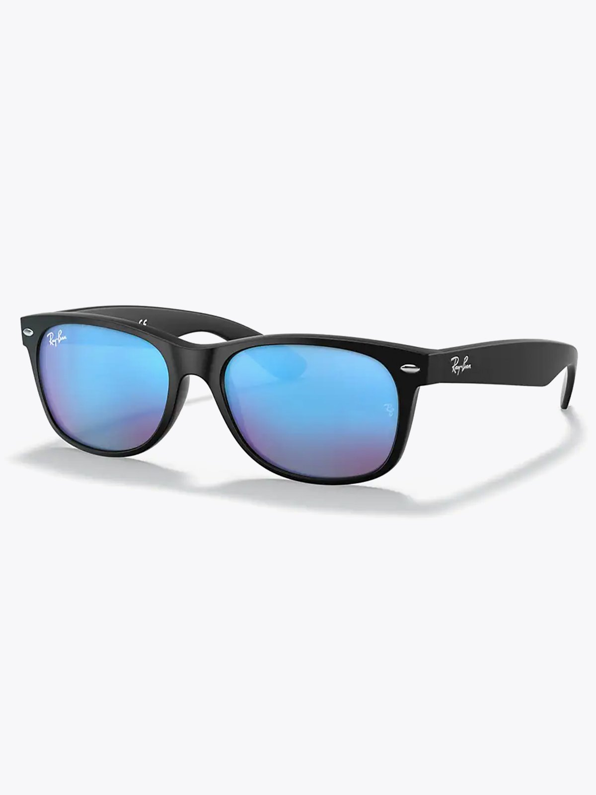 Ray-Ban New Wayfarer Black / Blue Flash | Glassbredde på denne fargen er 55 mm