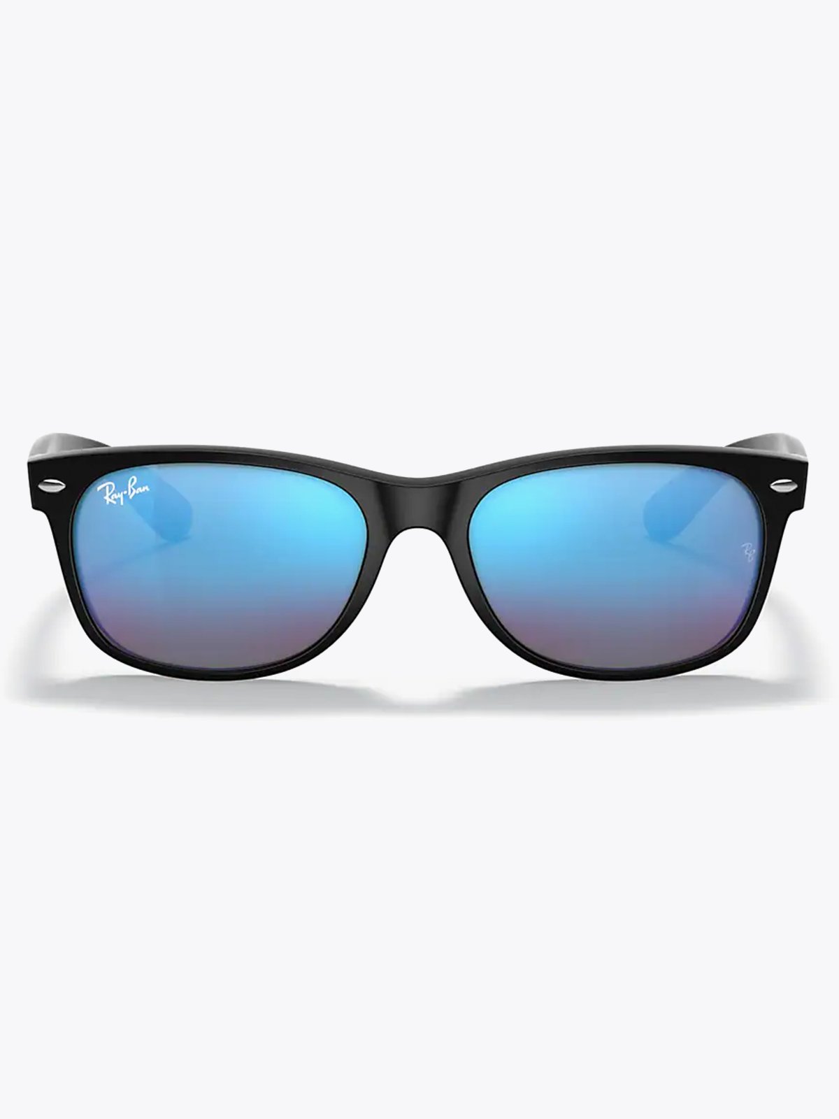 Ray-Ban New Wayfarer Black / Blue Flash | Glassbredde på denne fargen er 55 mm