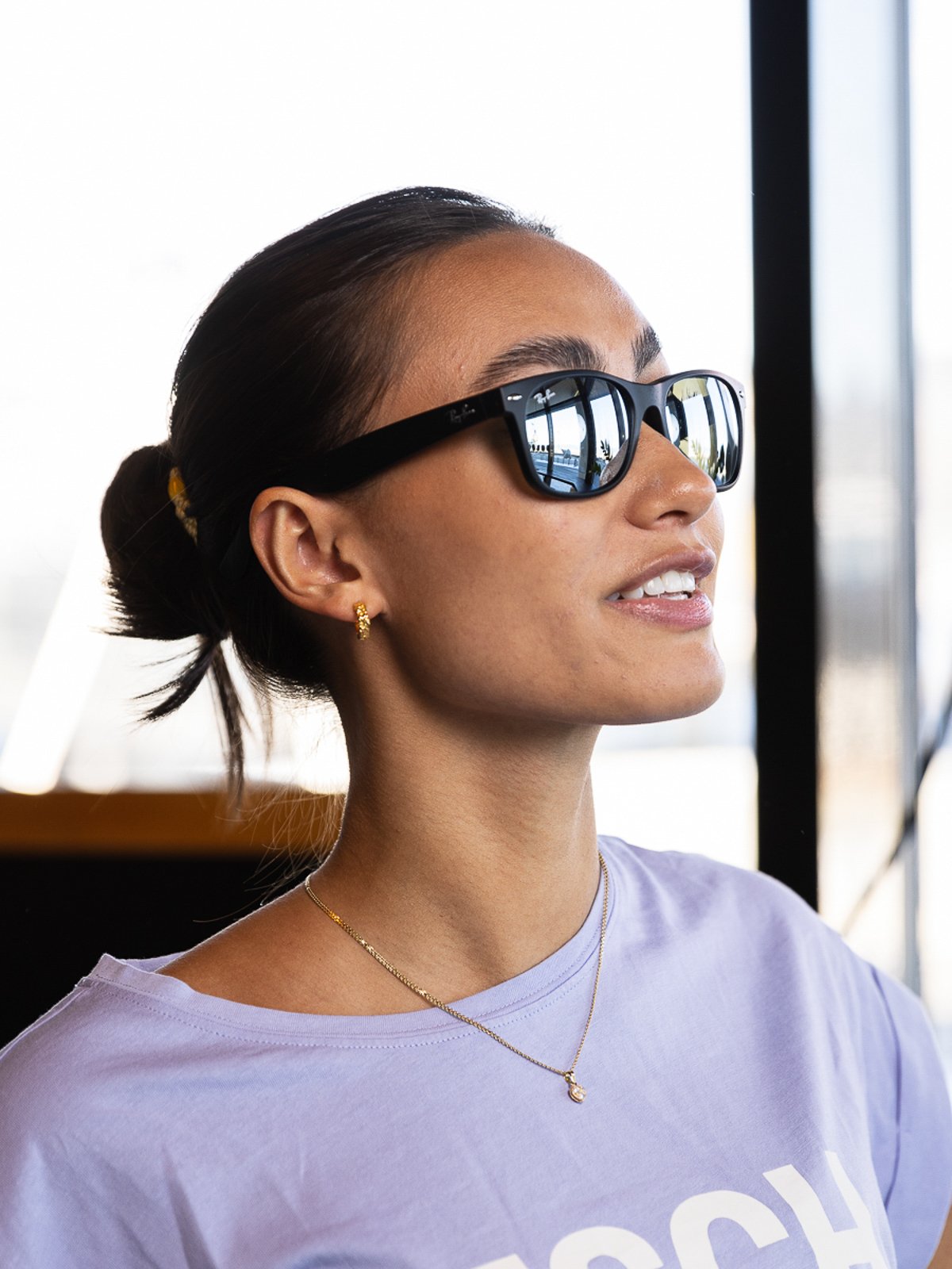 Ray-Ban New Wayfarer Black / Silver Flash