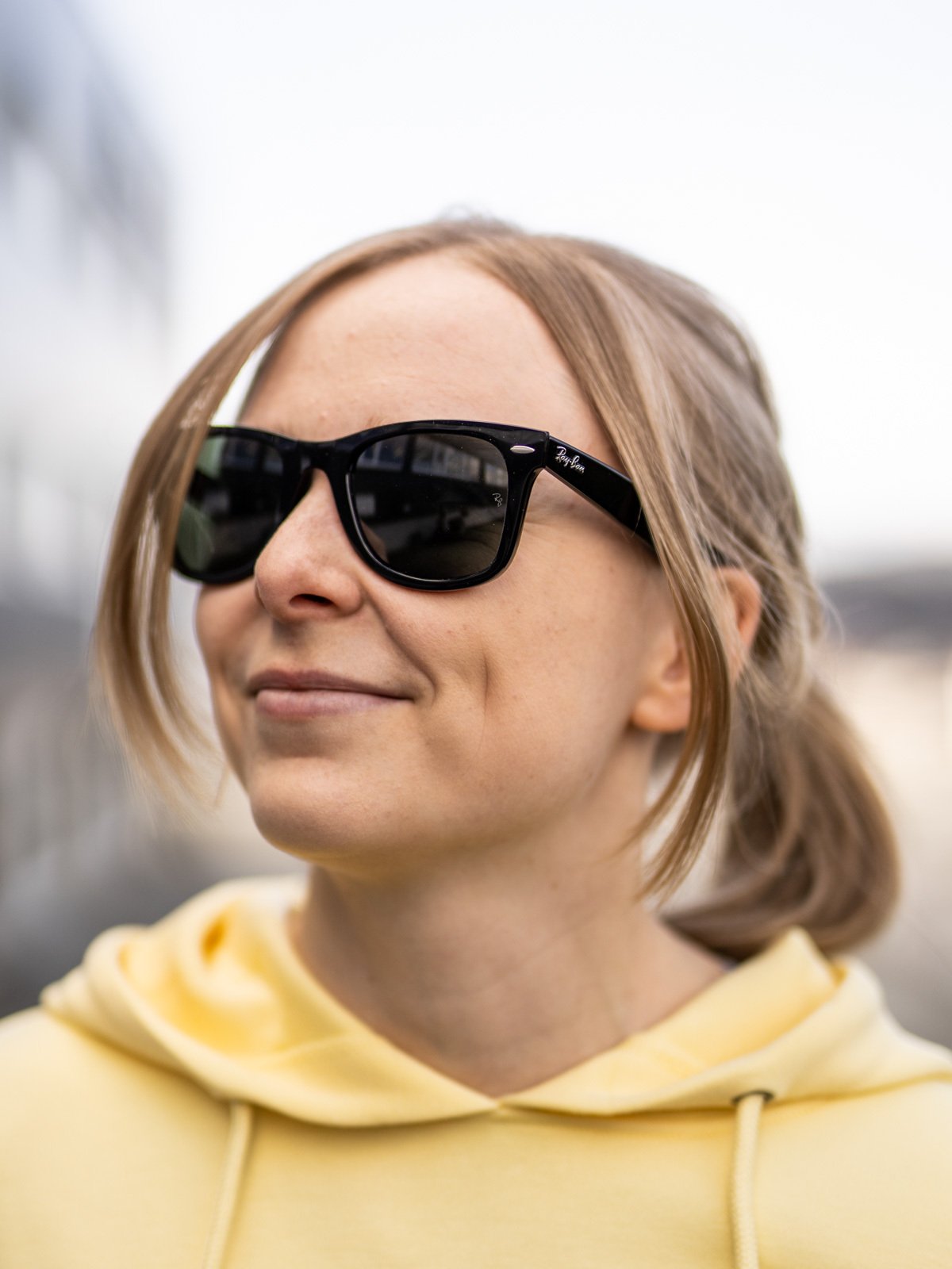 Ray-Ban Wayfarer Rammefarge: Black / Linsefarge: Green