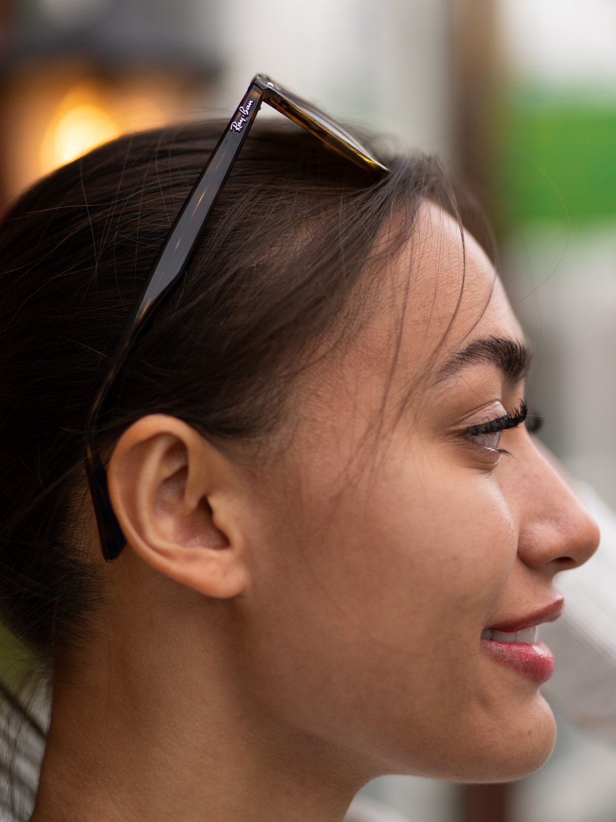 Ray-Ban 0RB2180 Light Havana / Dark Brown