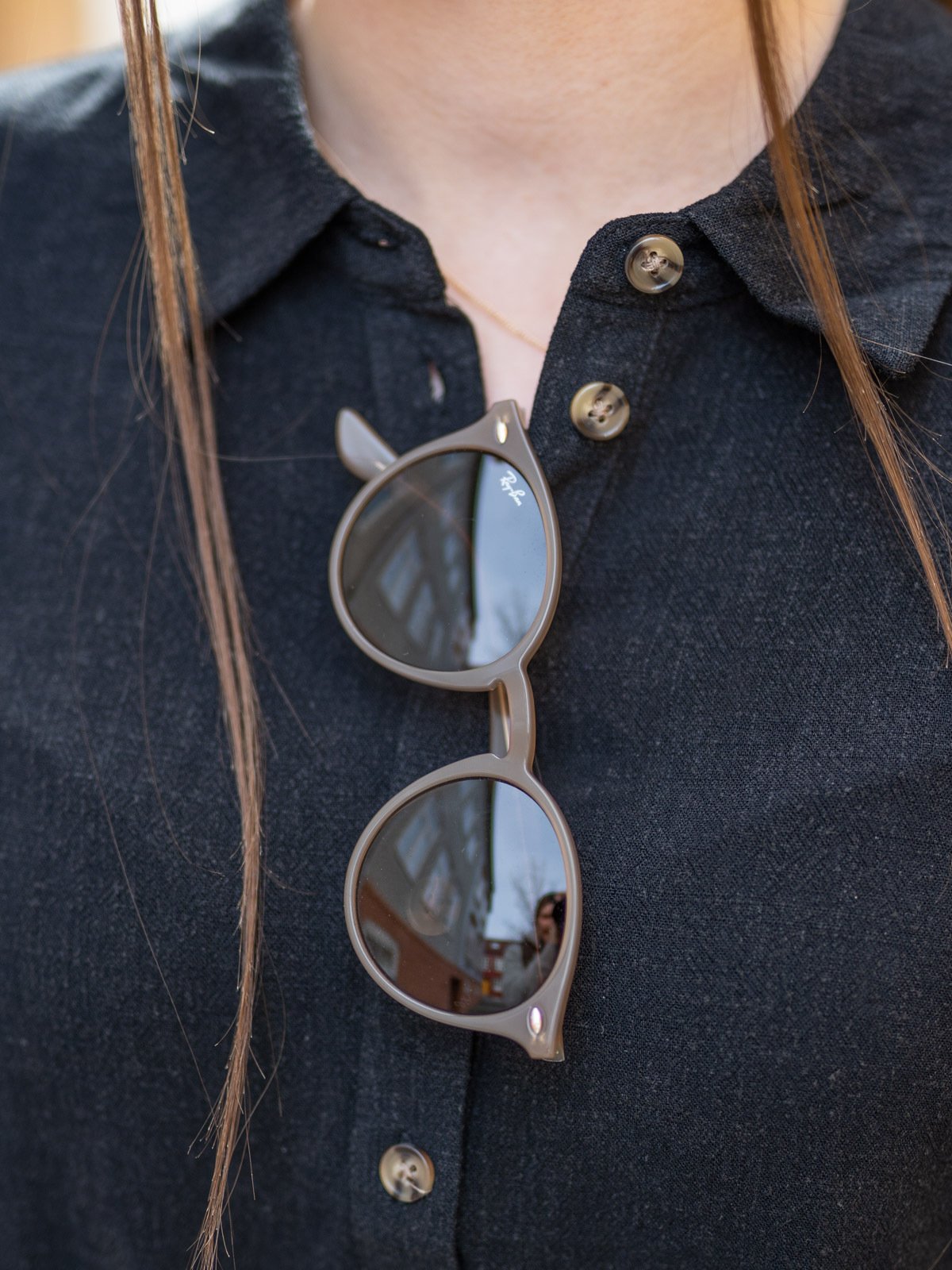 Ray-Ban 0RB2180 Turtledove / Brown Gradient Dark Brown