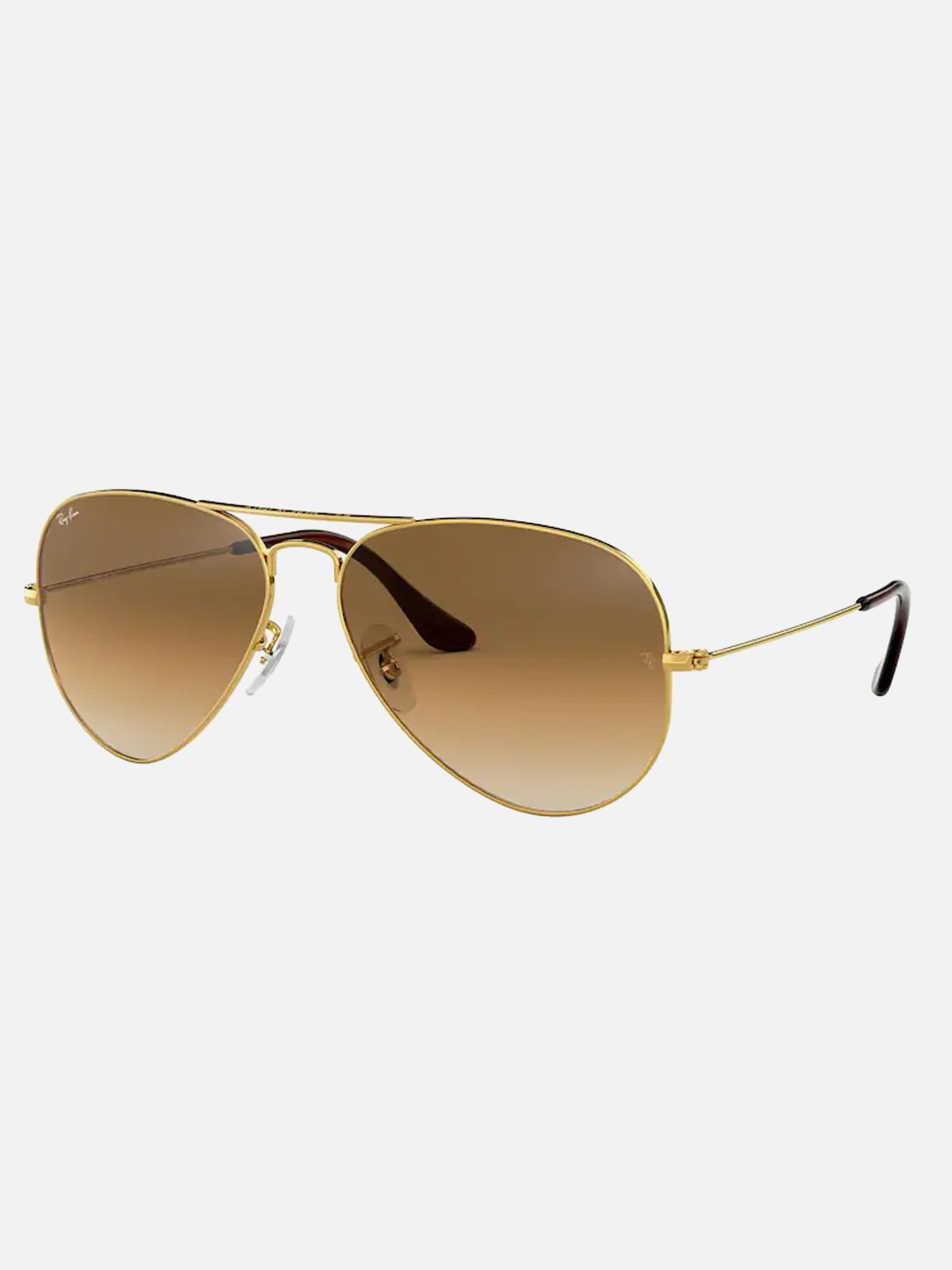 Ray-Ban Aviator Large Metal Rammefarge: Arista / Linsefarge: Clear Gradient Brown