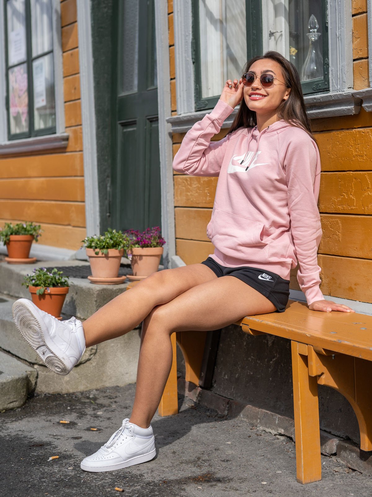 Ray-Ban Hexgonal Rammefarge: Arista / Linsefarge: Brown Gradient Grey