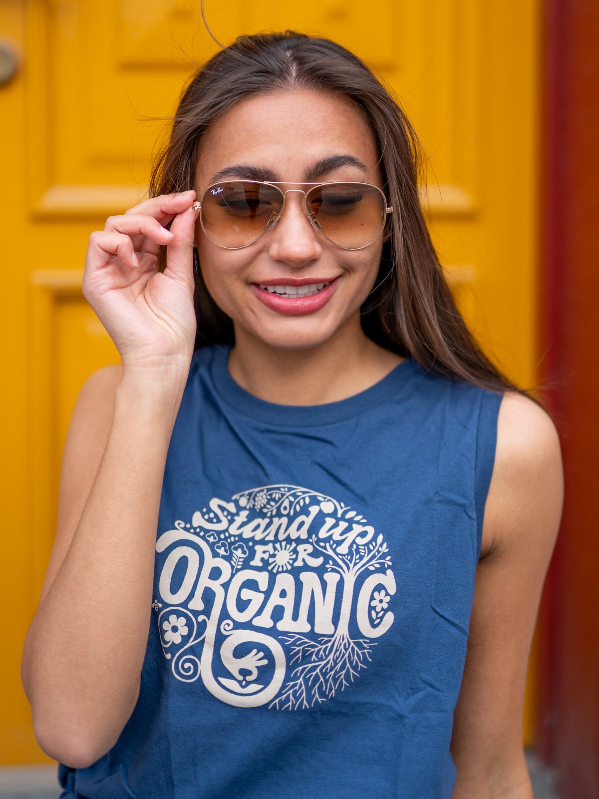 Ray-Ban Aviator Large Metal Rammefarge: Arista / Linsefarge: Clear Gradient Brown