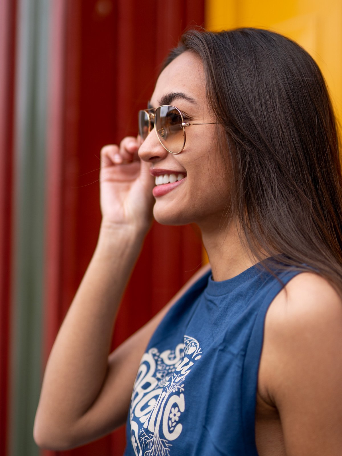 Ray-Ban Aviator Large Metal Rammefarge: Arista / Linsefarge: Clear Gradient Brown