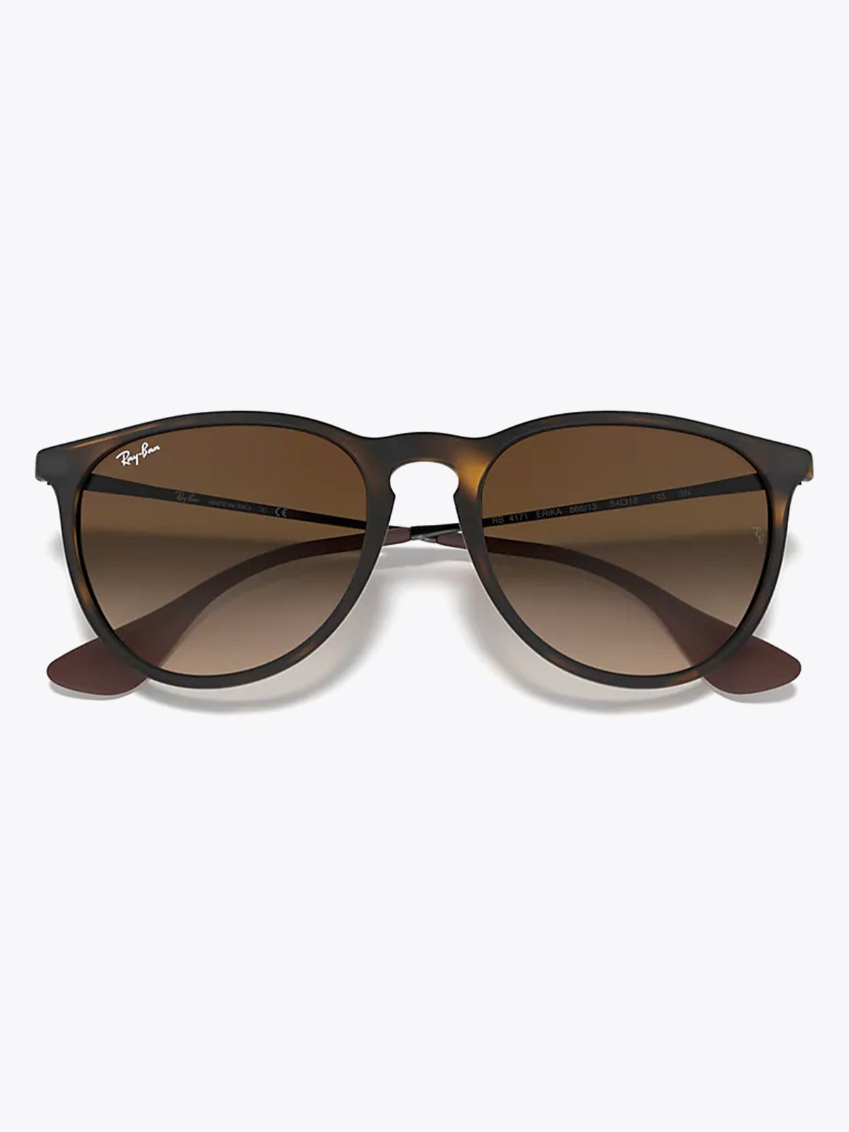 Ray-Ban Erika Rammefarge: Rubber Havana / Linsefarge: Brown Gradient Dark Brown