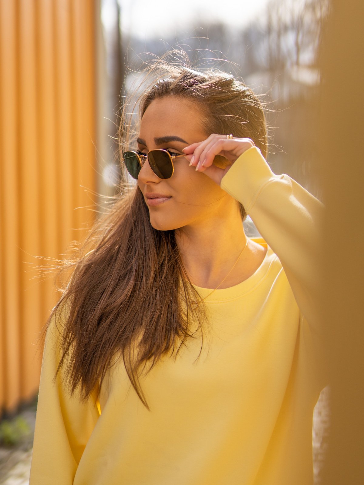 Ray-Ban Hexgonal Rammefarge: Arista / Linsefarge: Green