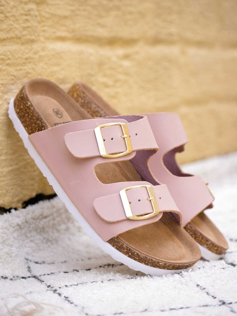 Fort Lauderdale Baste Cork Sandal Leather Zephyr