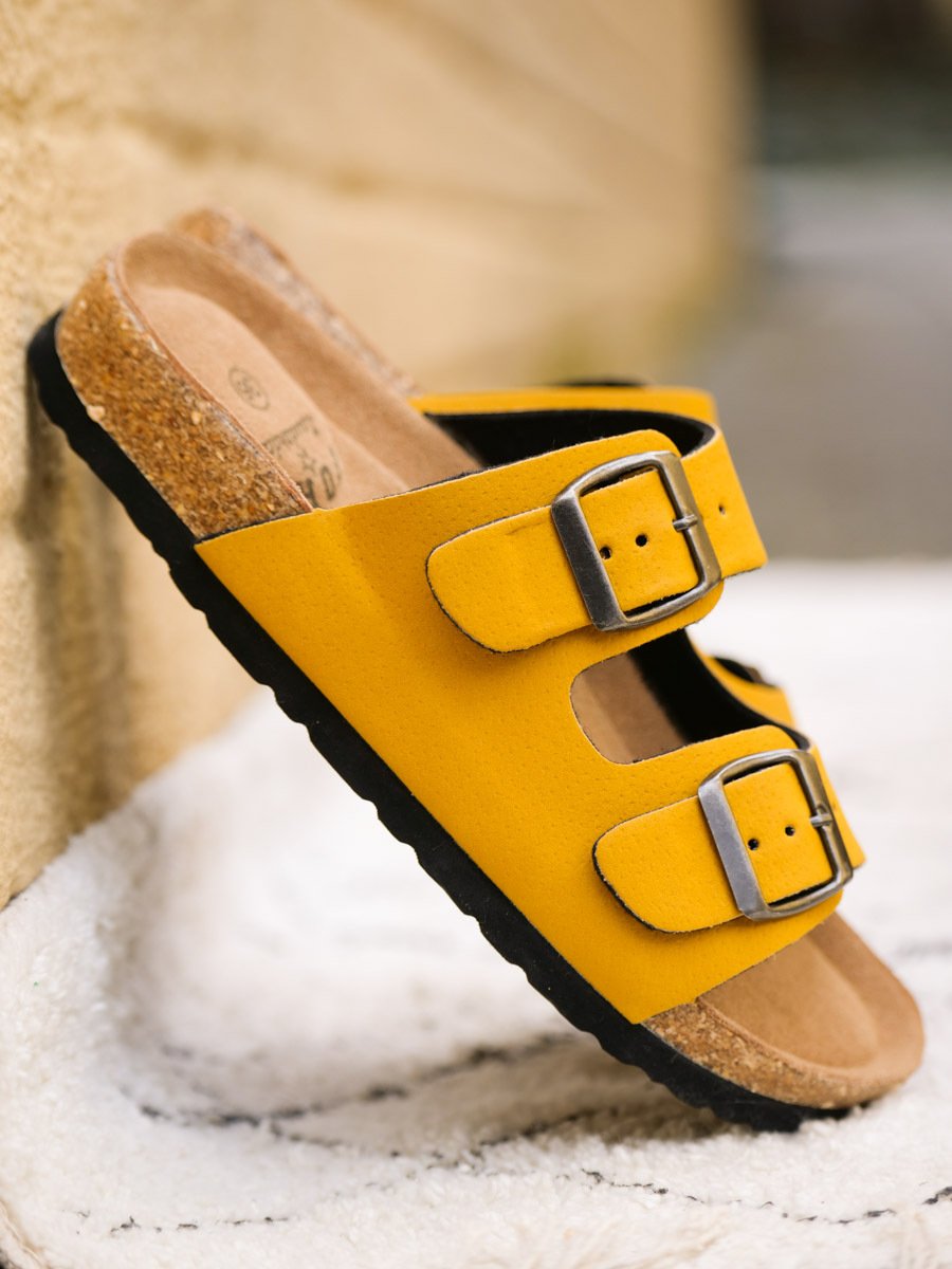 Fort Lauderdale Antibes Cork Sandal Golden Road