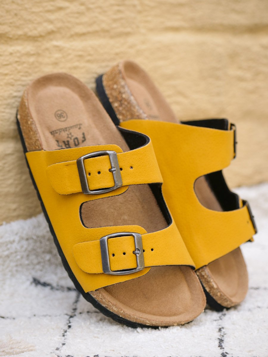 Fort Lauderdale Antibes Cork Sandal Golden Road