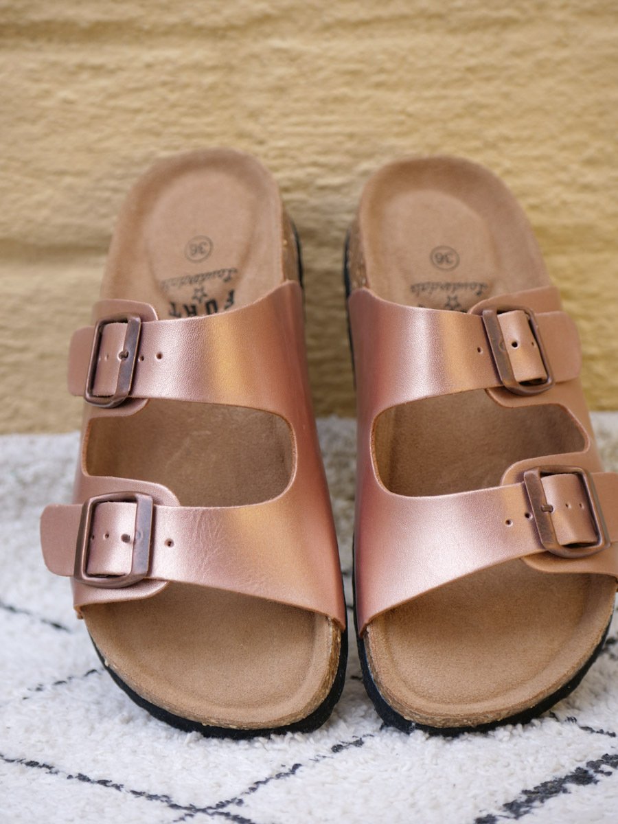 Fort Lauderdale Antibes Cork Sandal Rugby Tan