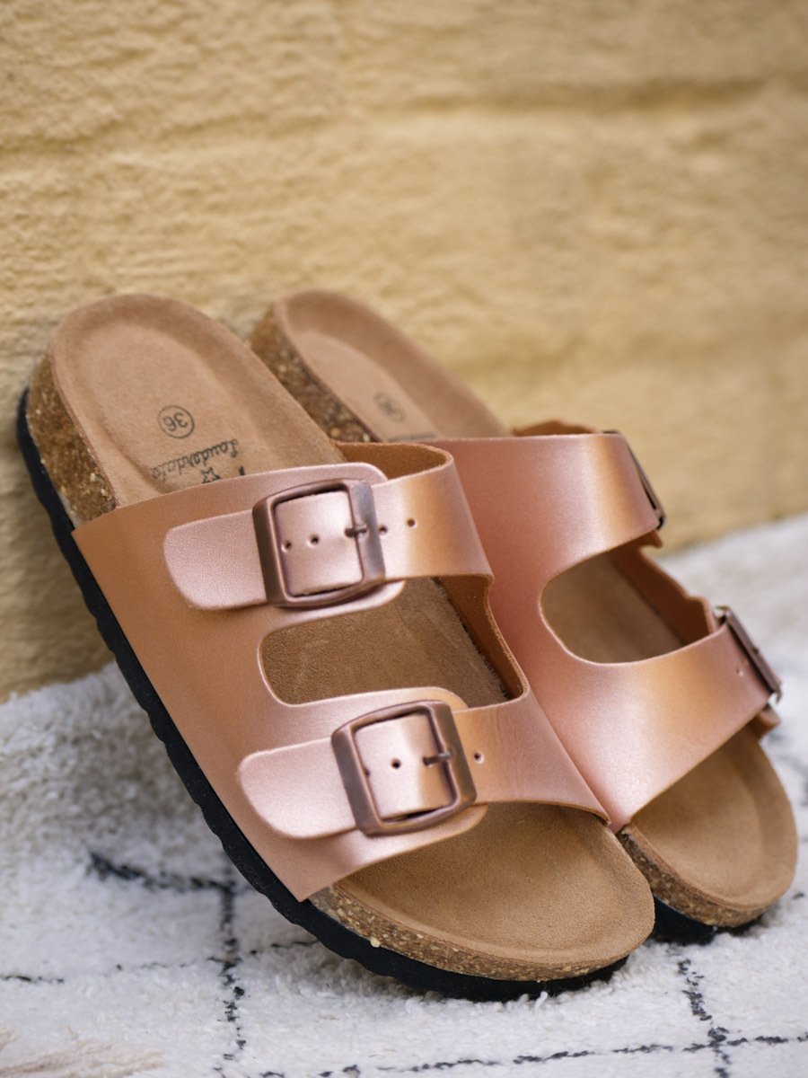 Fort Lauderdale Antibes Cork Sandal Rugby Tan