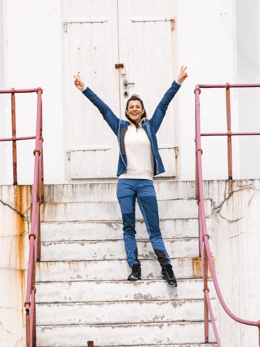 Bergans Cecilie Mountain Softshell Jacket Thunder Blue / Light Thunder Blue