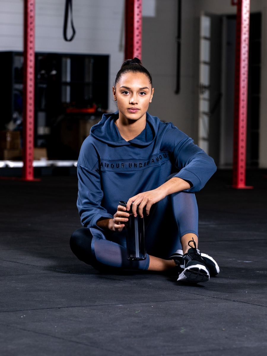 Under Armour Tech Terry Hoody Downpour Gray