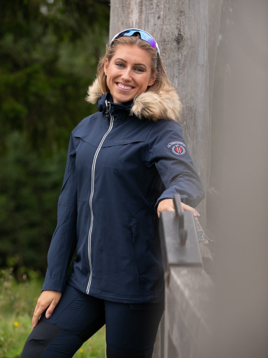 Twentyfour Finse 2.0 2-Lags Jakke Blekkblå