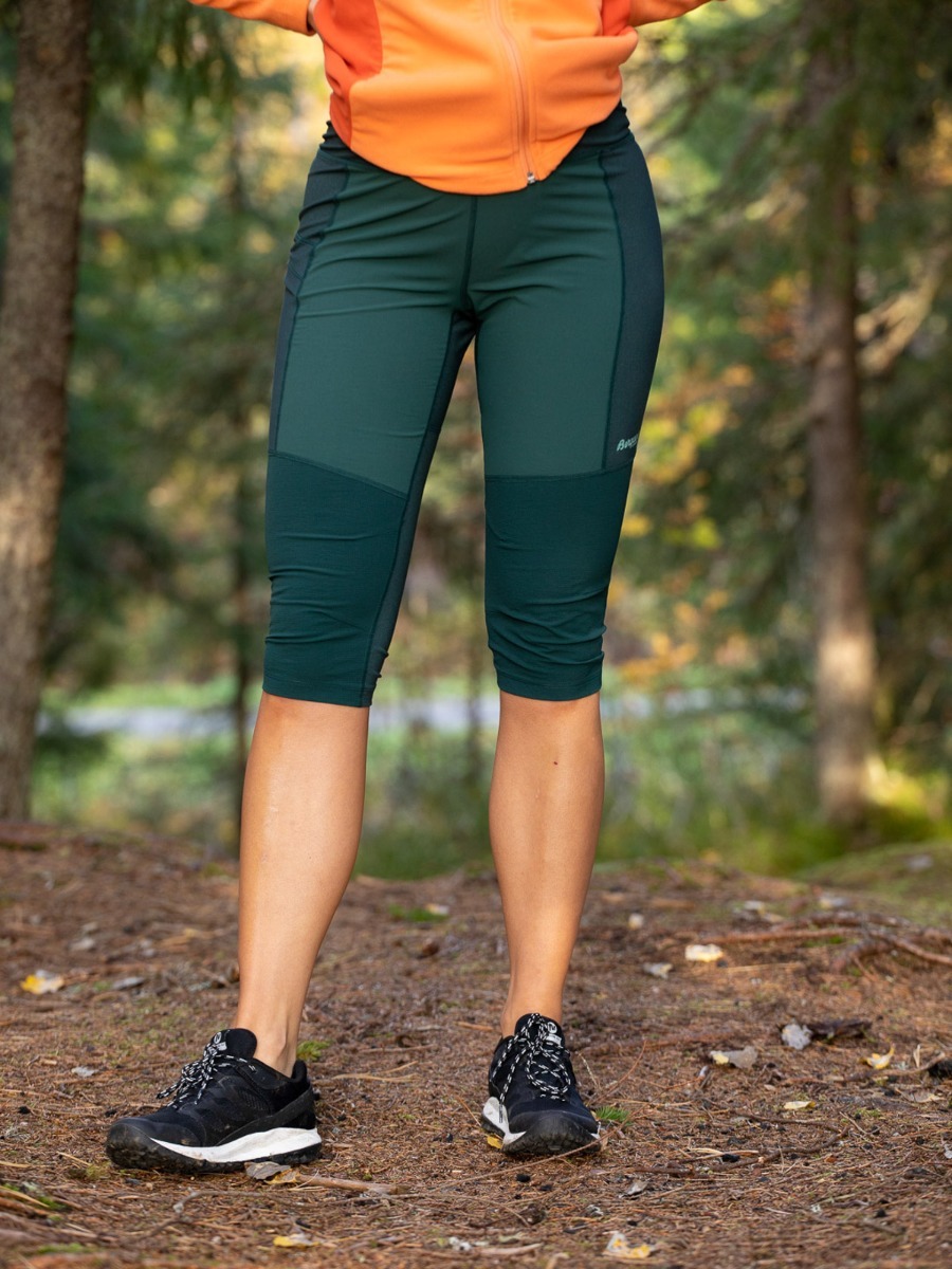 Bergans Fløyen V2 3/4 Pants Dark Forest Frost