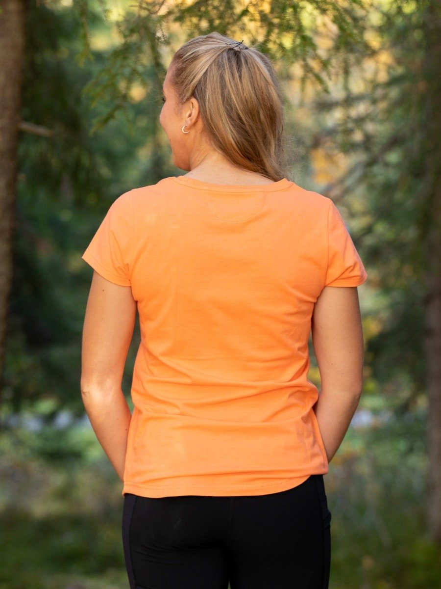 Bergans Classic Tee Cantaloupe / Brick