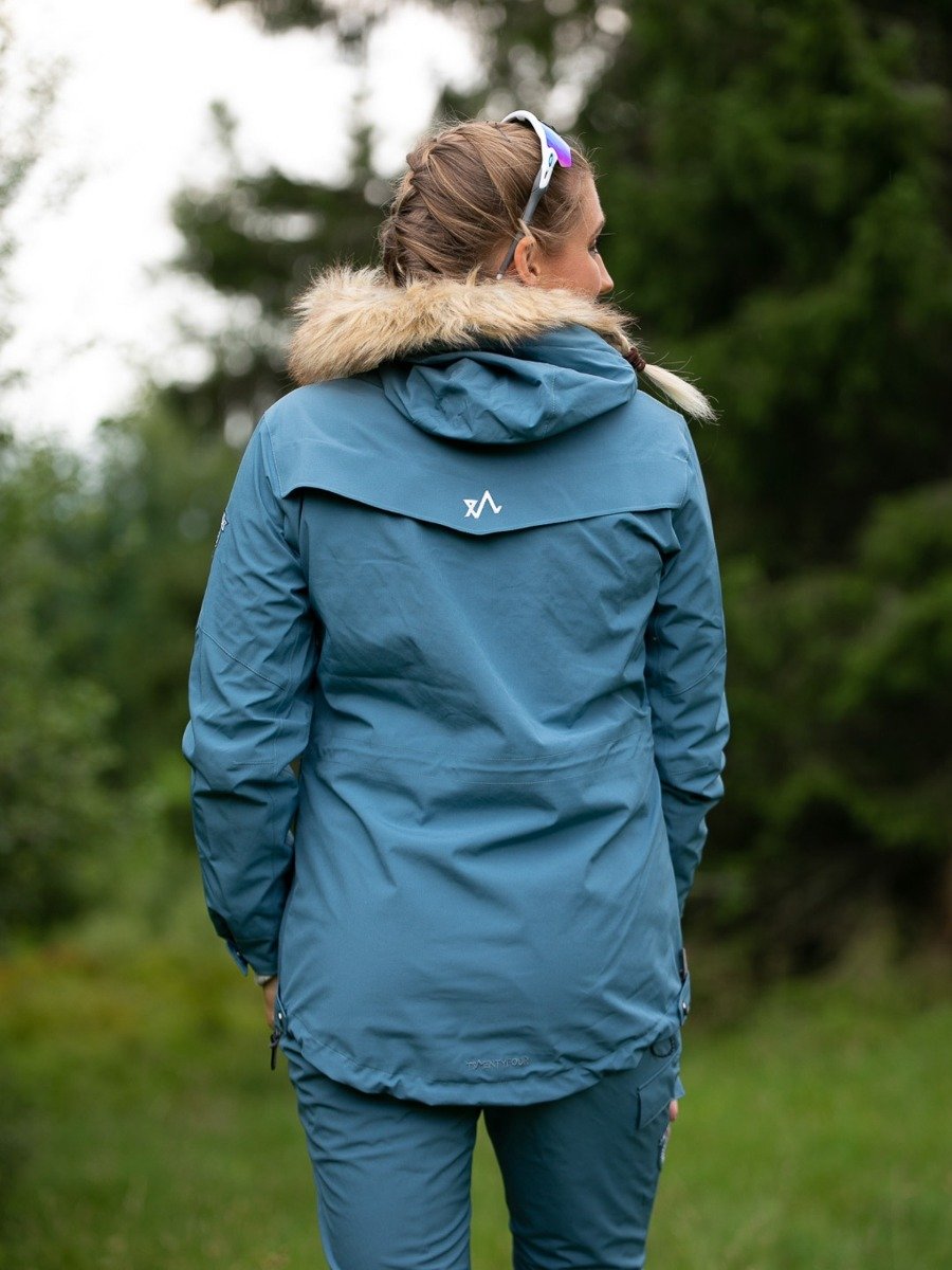 Twentyfour Finse 2.0 2-Lags Anorakk Tåkeblå