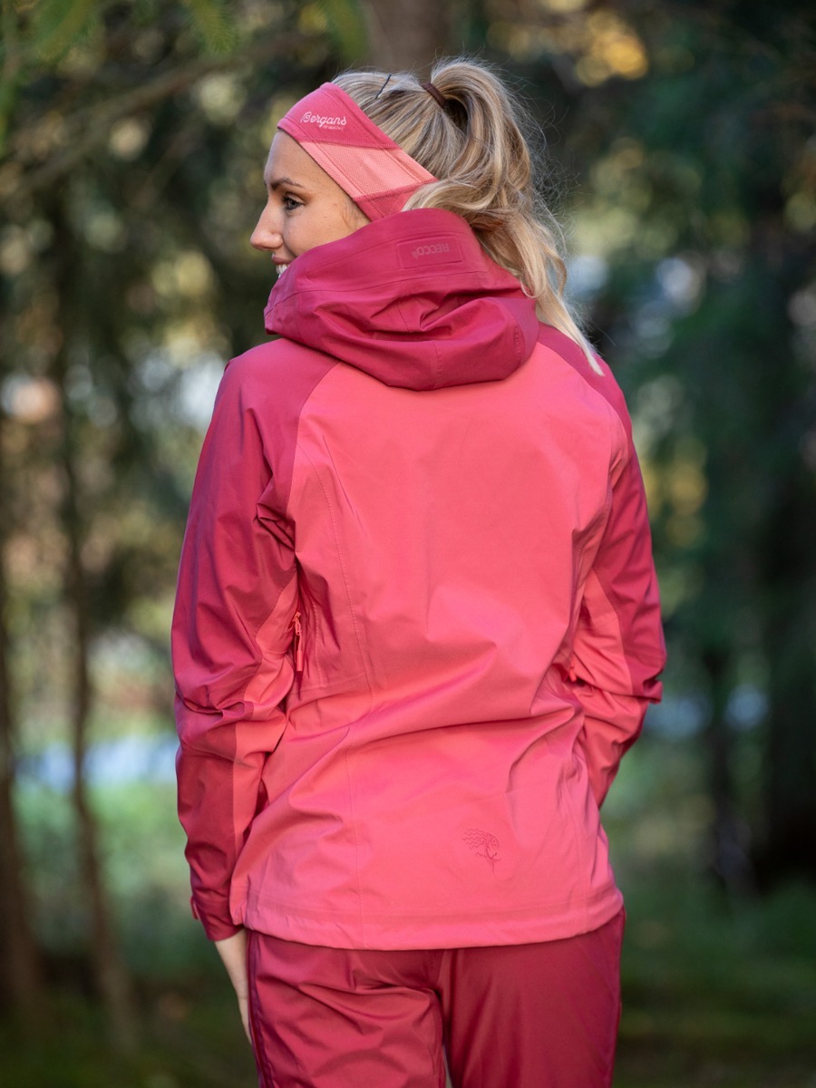 Bergans Cecilie 3L Jacket Creamy Rouge / Dark Creamy Rouge