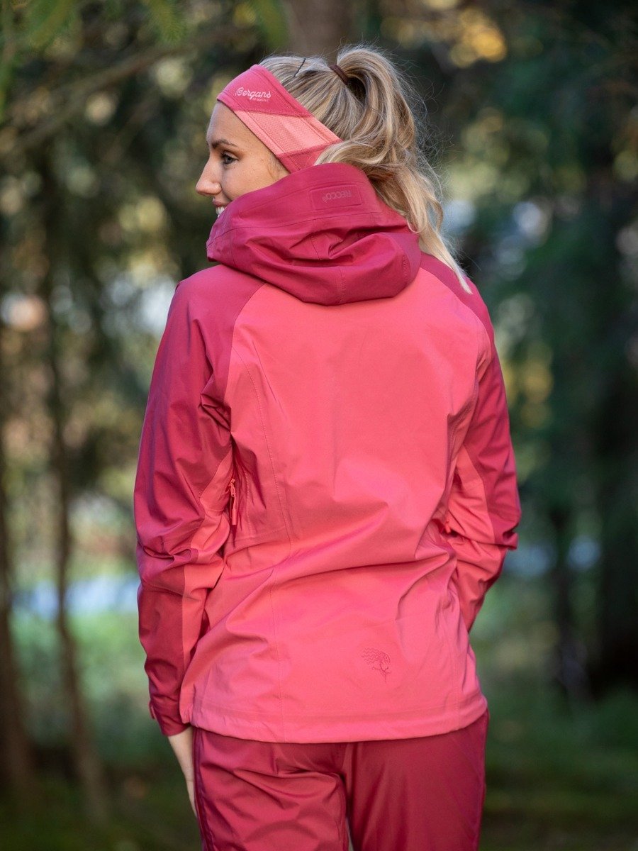Bergans Cecilie 3L Jacket Creamy Rouge / Dark Creamy Rouge