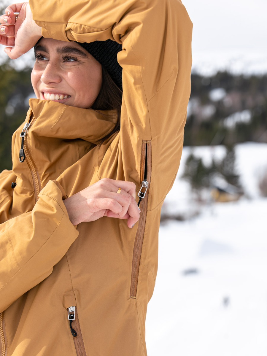 Bergans Stranda Insulated Hybrid Jacket Dark Mustard Yellow