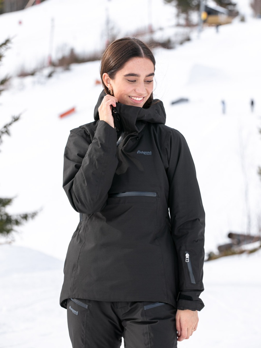 Bergans Stranda Insulated Hybrid Anorak Black