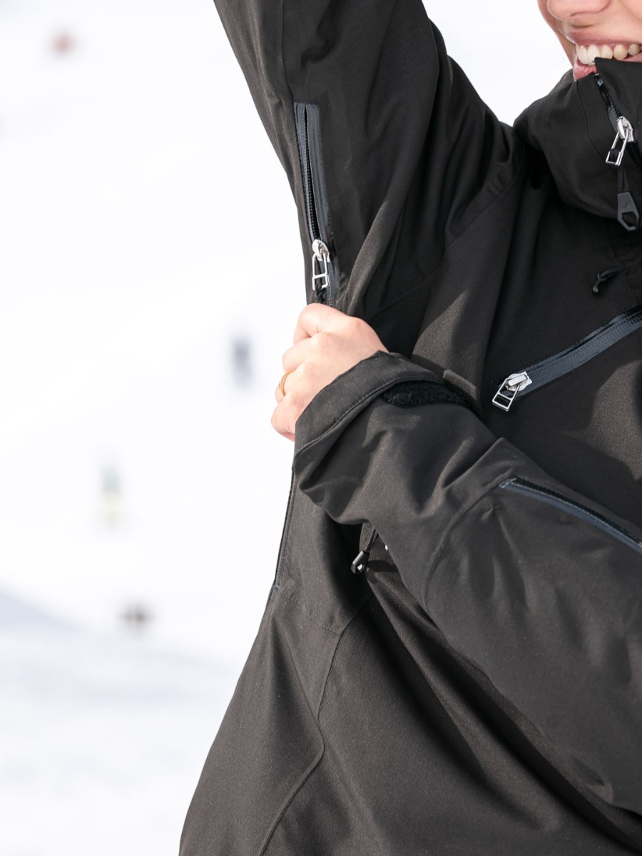 Bergans Stranda Insulated Hybrid Anorak Black