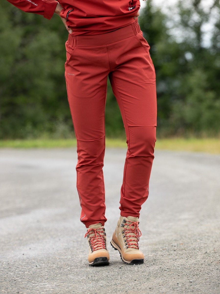 Twentyfour Finse Shapepant Mørk Rust