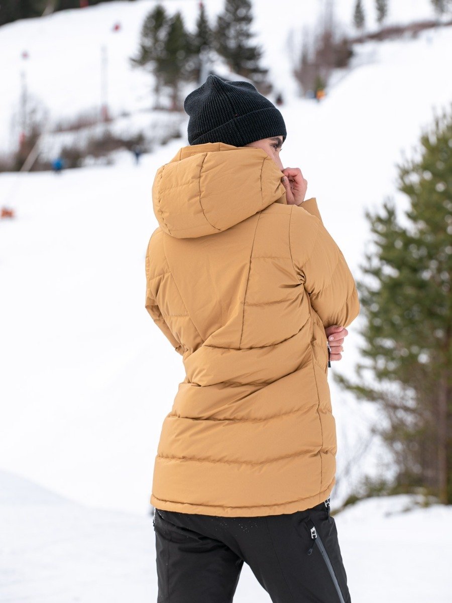 Bergans Stranda Down Hybrid Jkt Dark Mustard Yellow