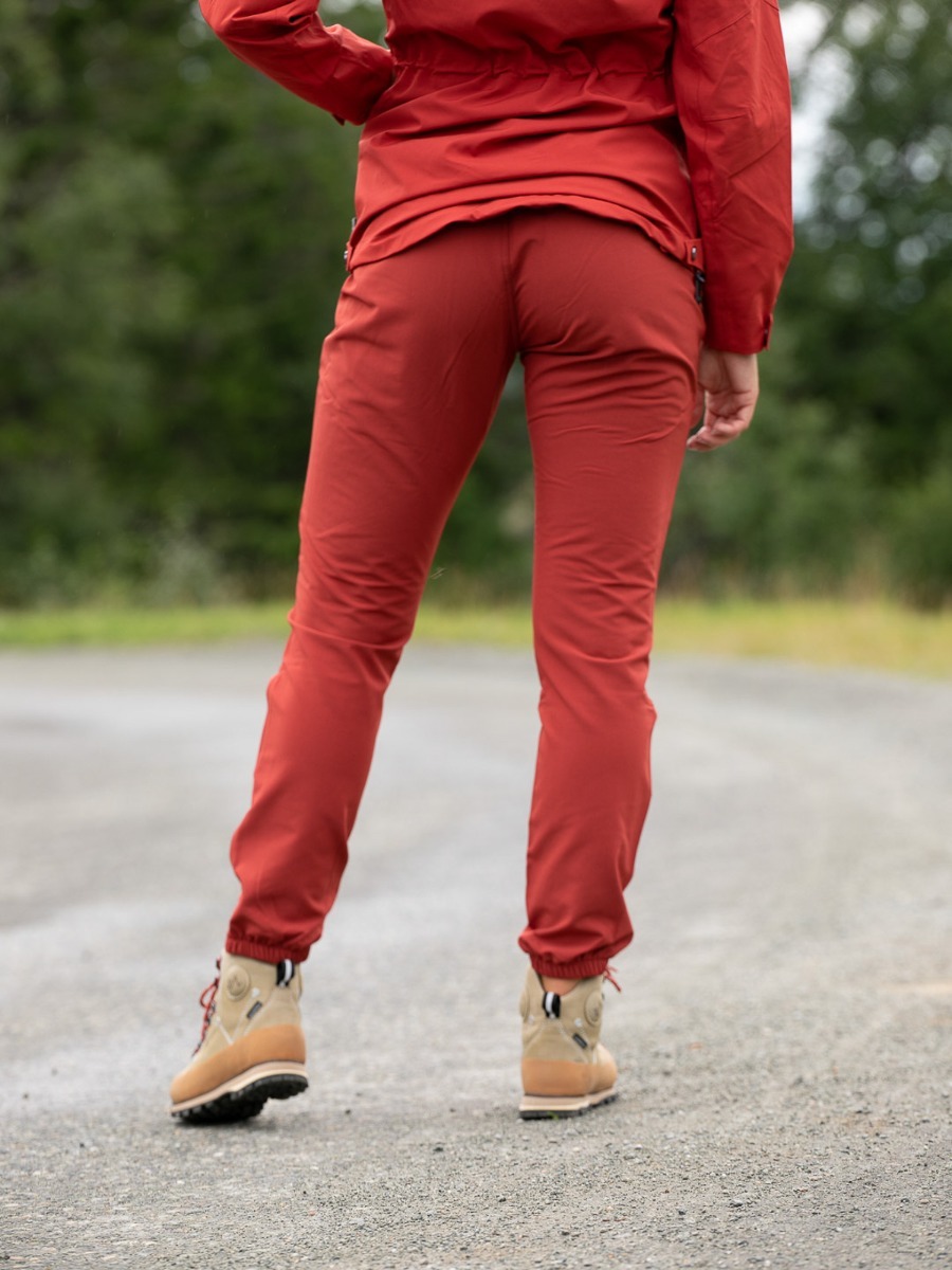 Twentyfour Finse Shapepant Mørk Rust