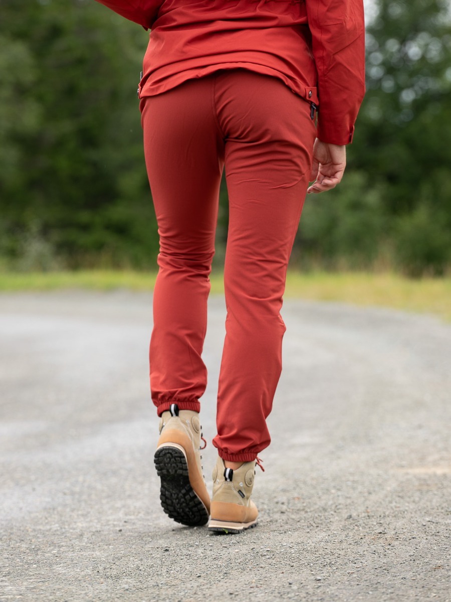 Twentyfour Finse Shapepant Mørk Rust