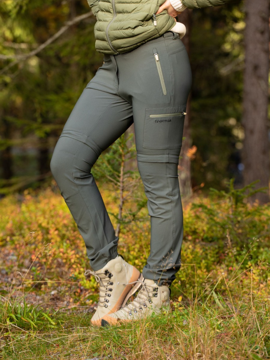 Twentyfour 1222 Multibukse Mørk Timian