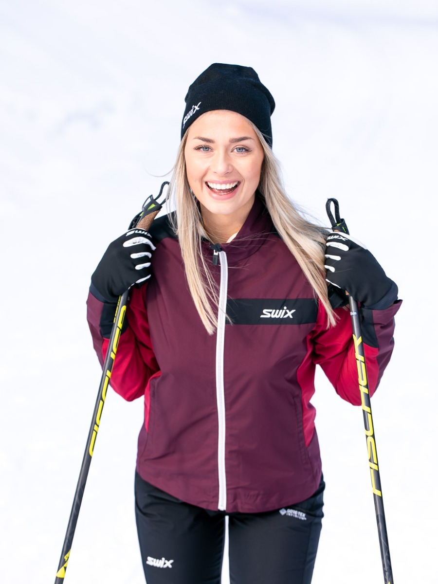 Swix Evolution Gore-Tex Infinium Jacket Dark Aubergine