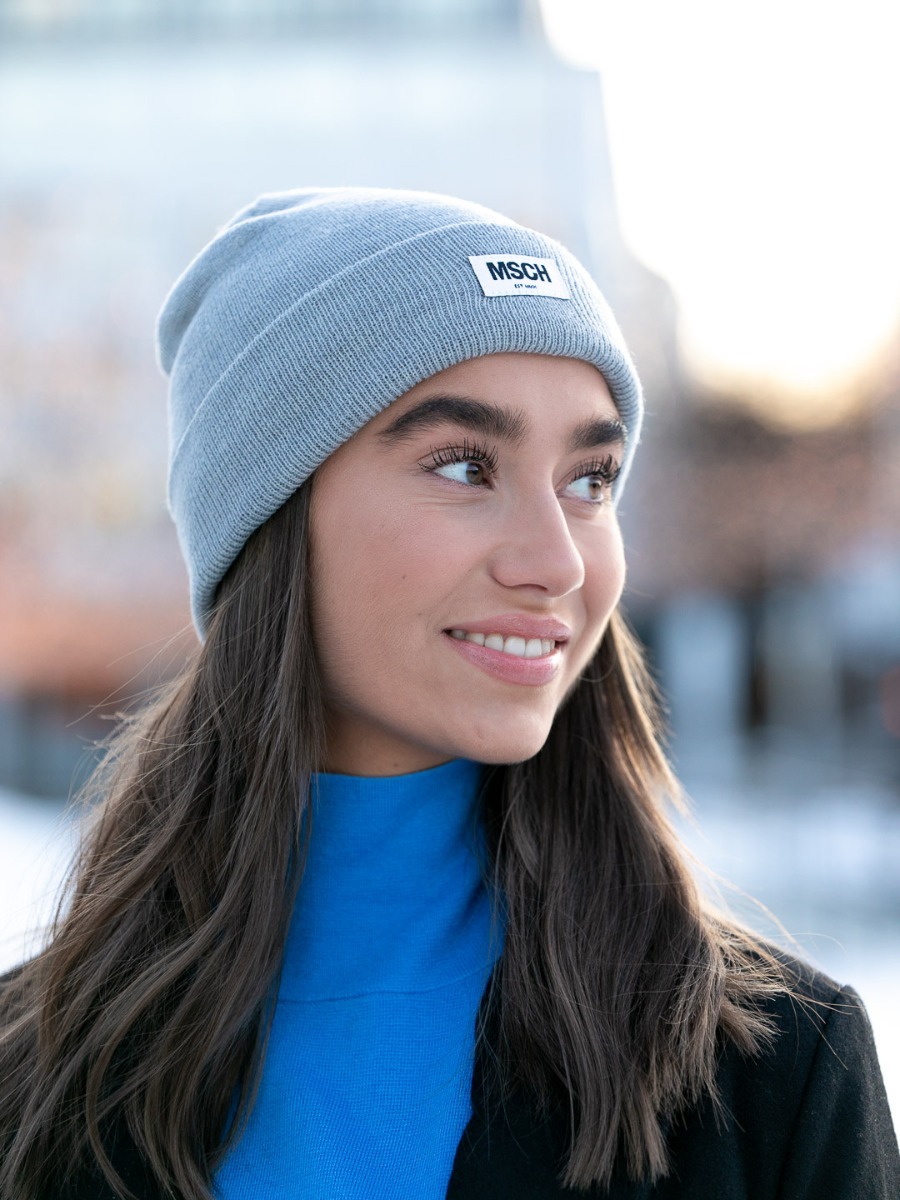 MSCH Copenhagen Mojo Beanie Light Grey Melange