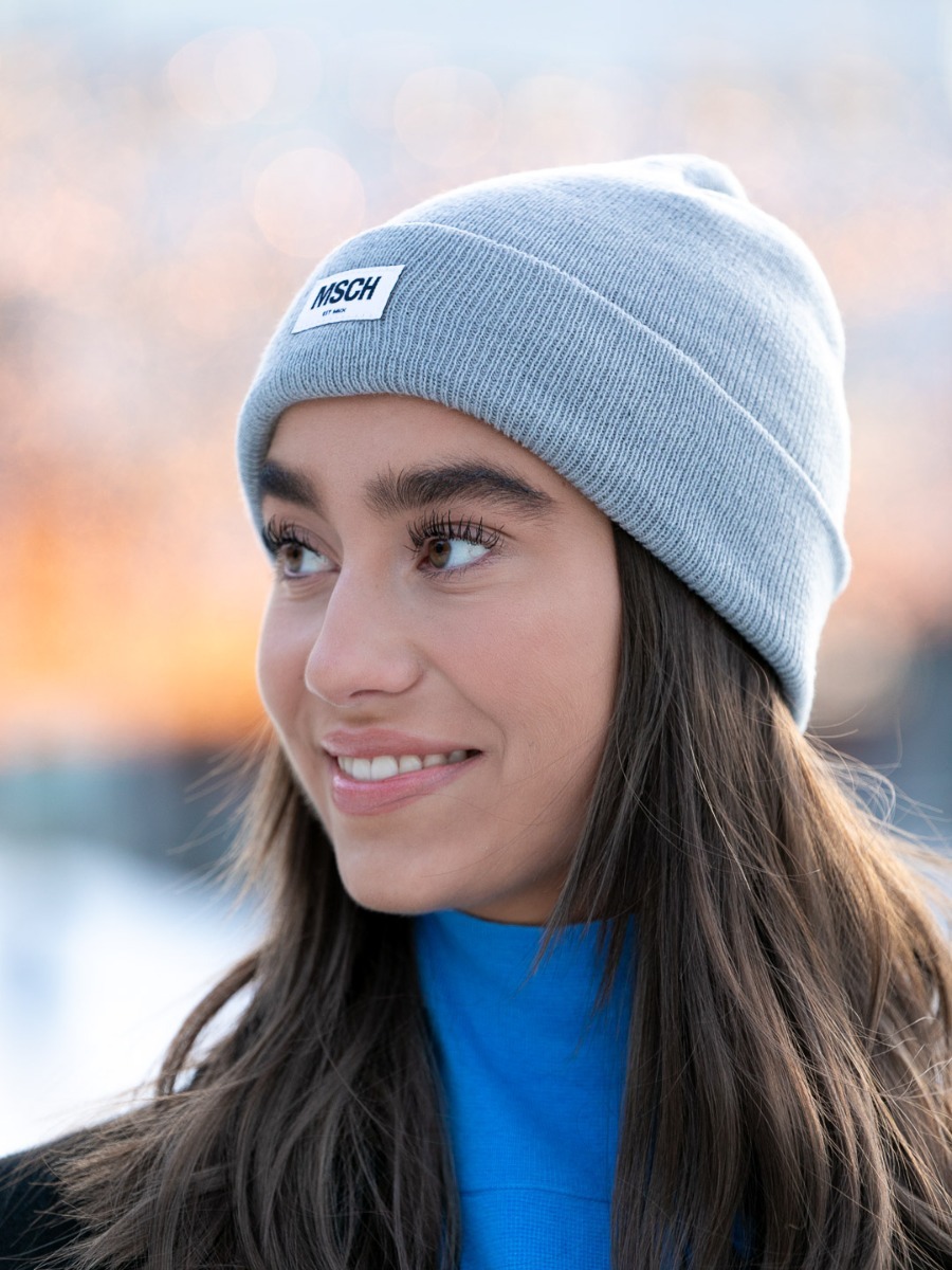 MSCH Copenhagen Mojo Beanie Light Grey Melange