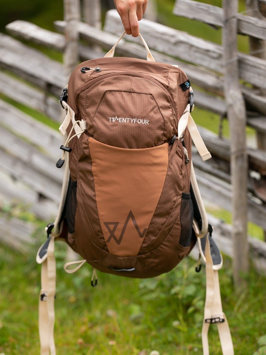 Twentyfour Flåm Ryggsekk 25L Nøttebrun
