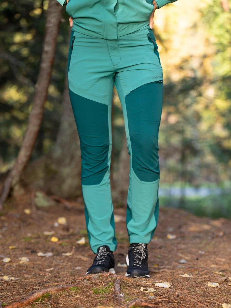 Twentyfour Flåm Light Softshell Bukse Sjøgrønn