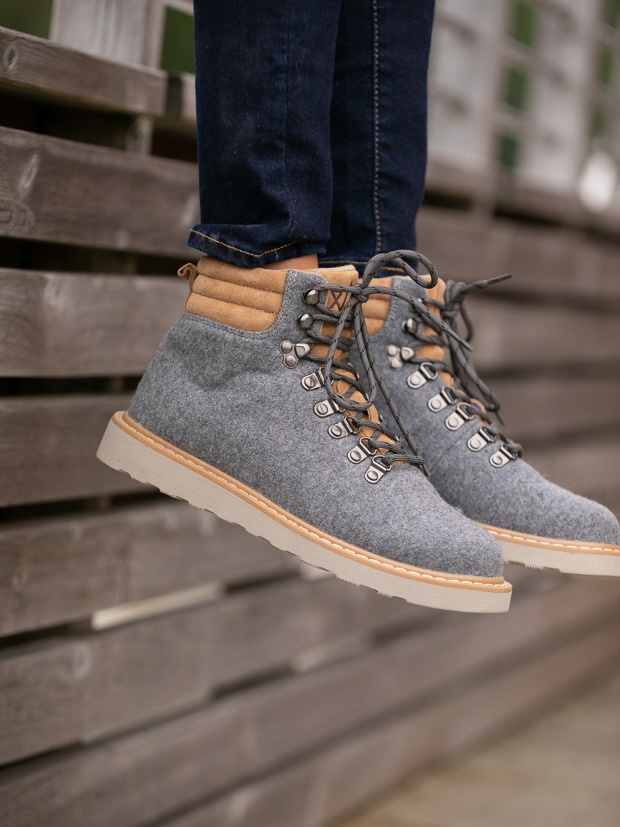 Twentyfour Finse Kongsnut Boot Mørkegrå