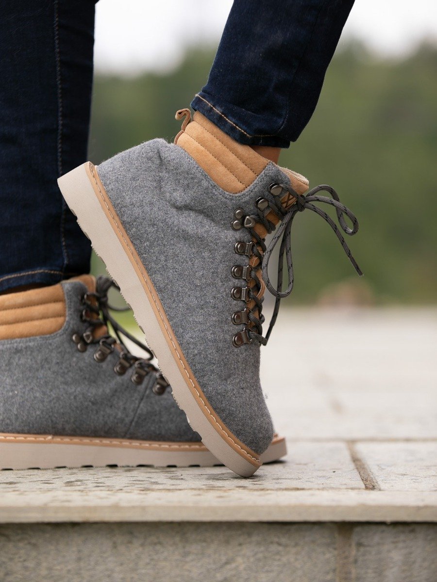 Twentyfour Finse Kongsnut Boot Mørkegrå