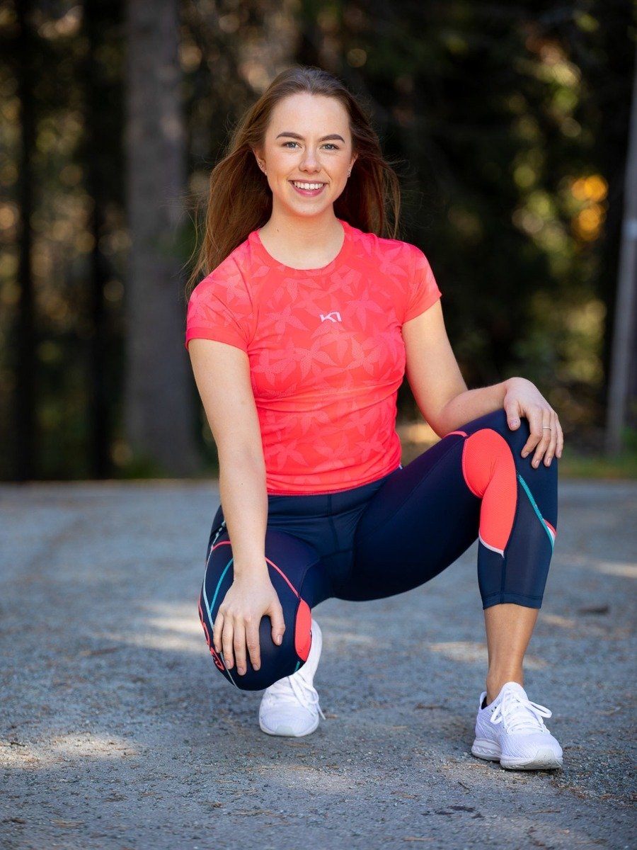 Kari Traa Butterfly Tee Shock