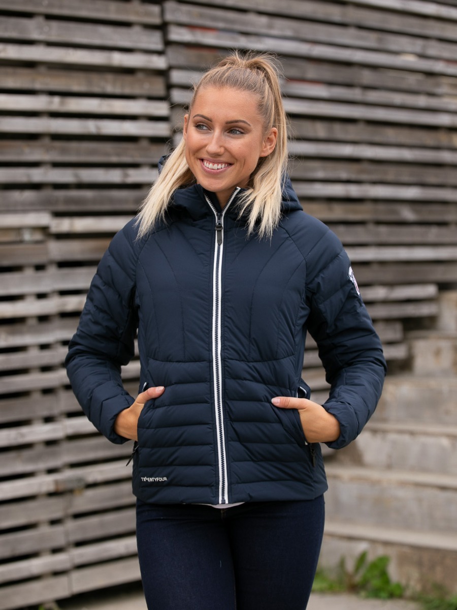 Twentyfour Finse 2.0 Dunjakke Blekkblå