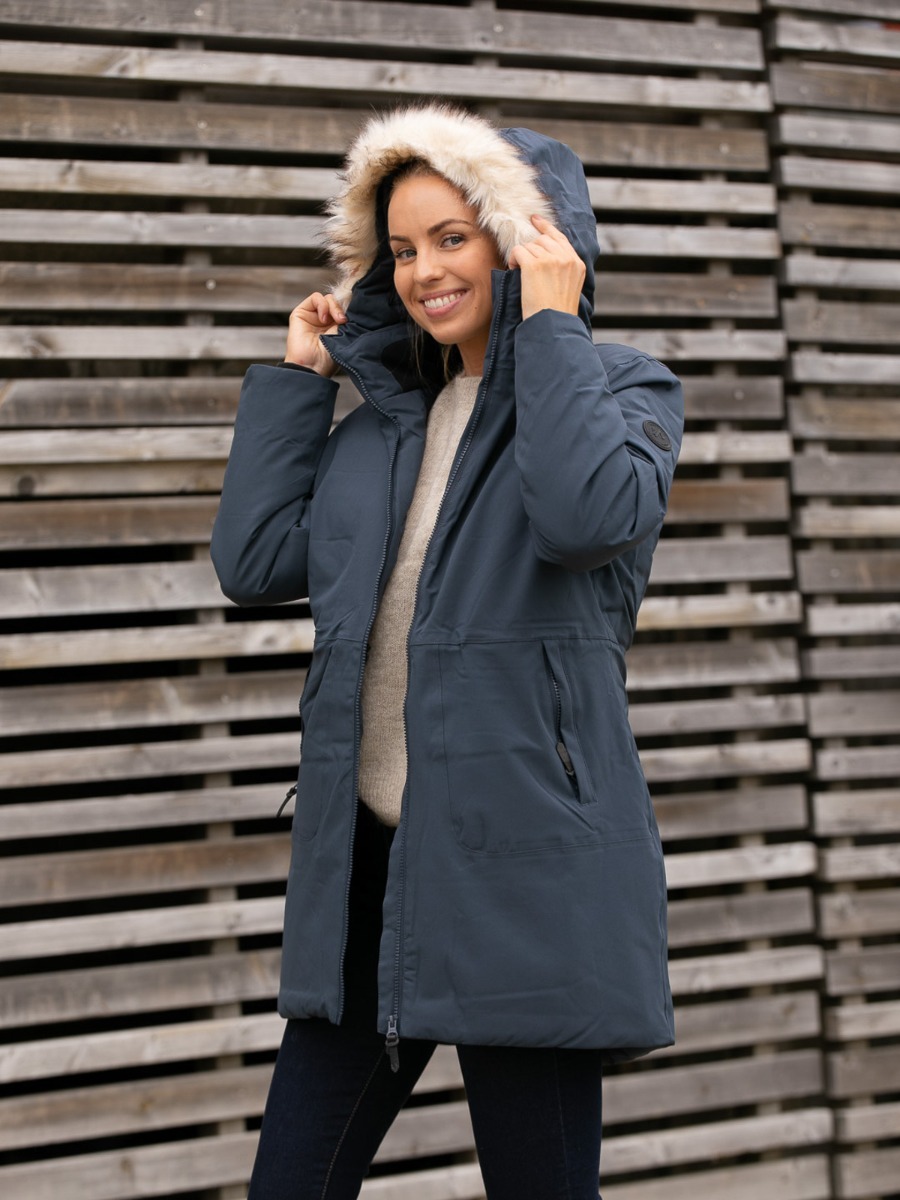 Twentyfour Finse Parkas D Blekkblå