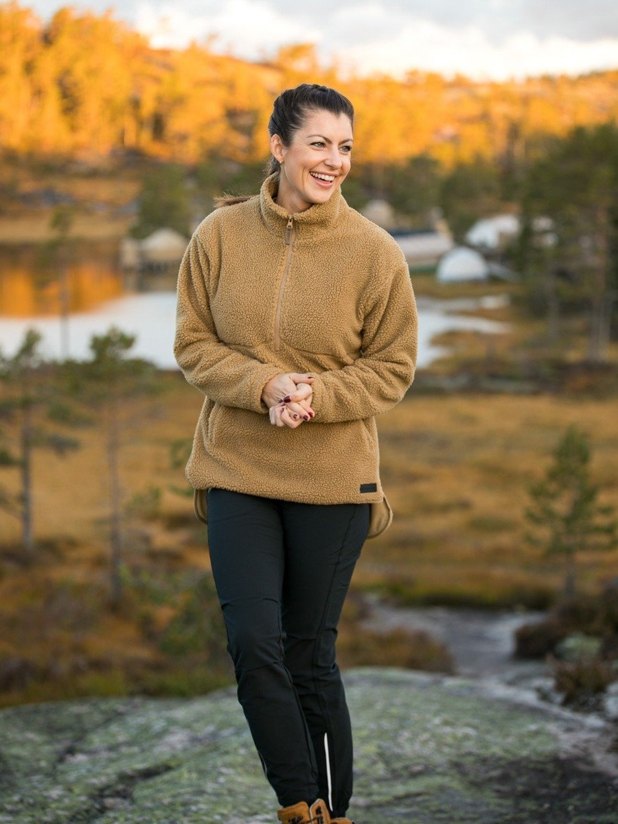 Twentyfour Mellow Pile Half Zip Karri