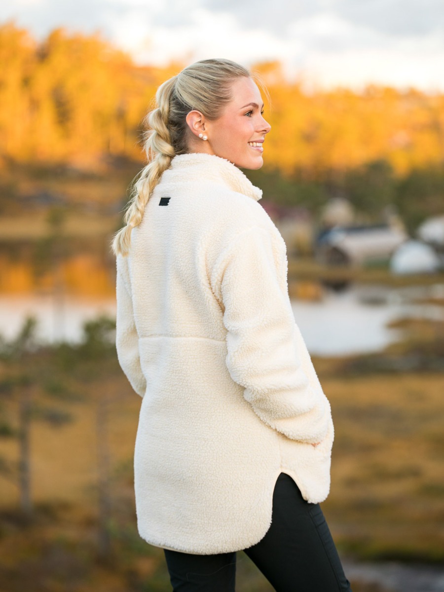 Twentyfour Mellow Pile Half Zip Bomull