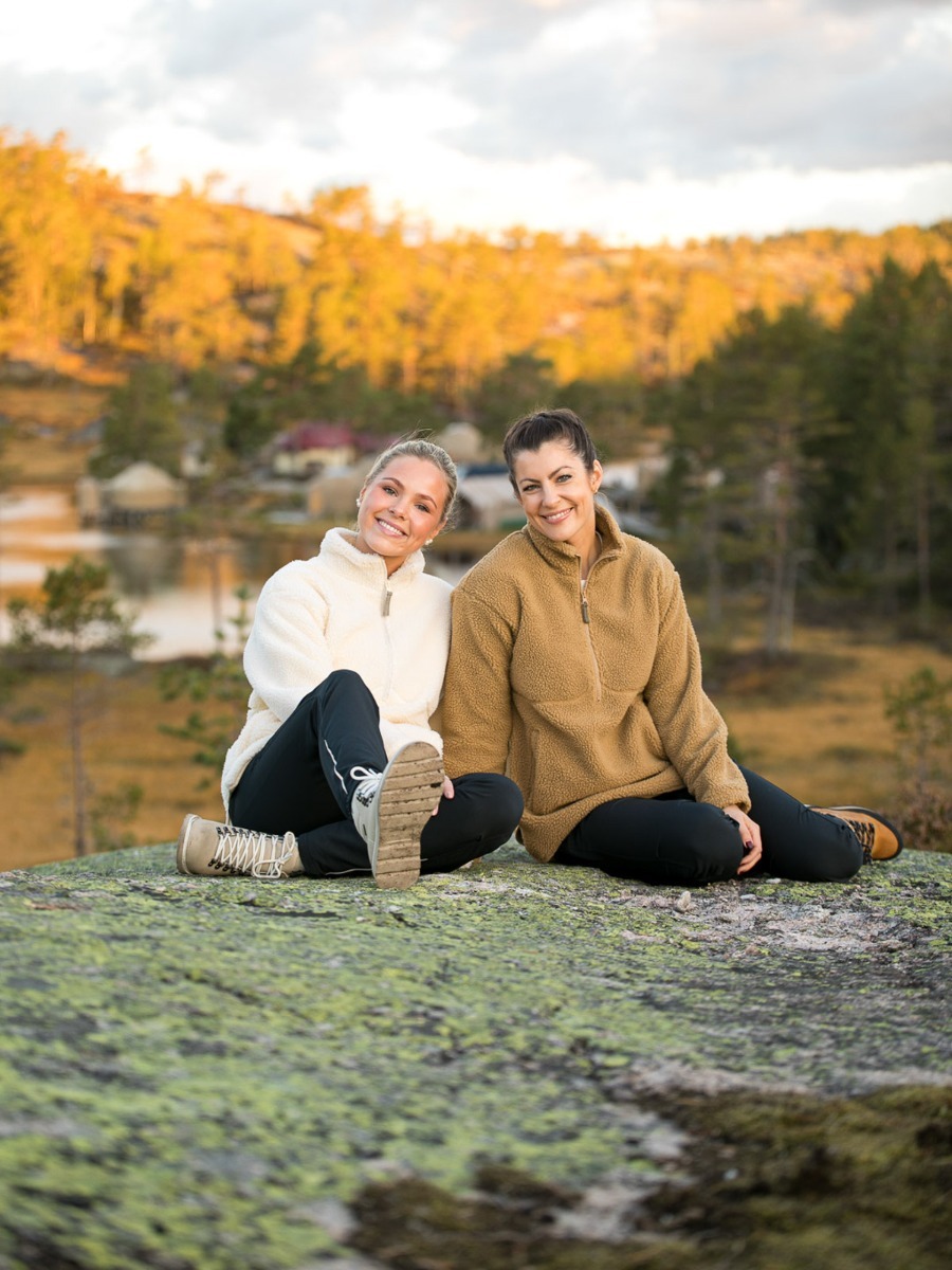 Twentyfour Mellow Pile Half Zip Bomull